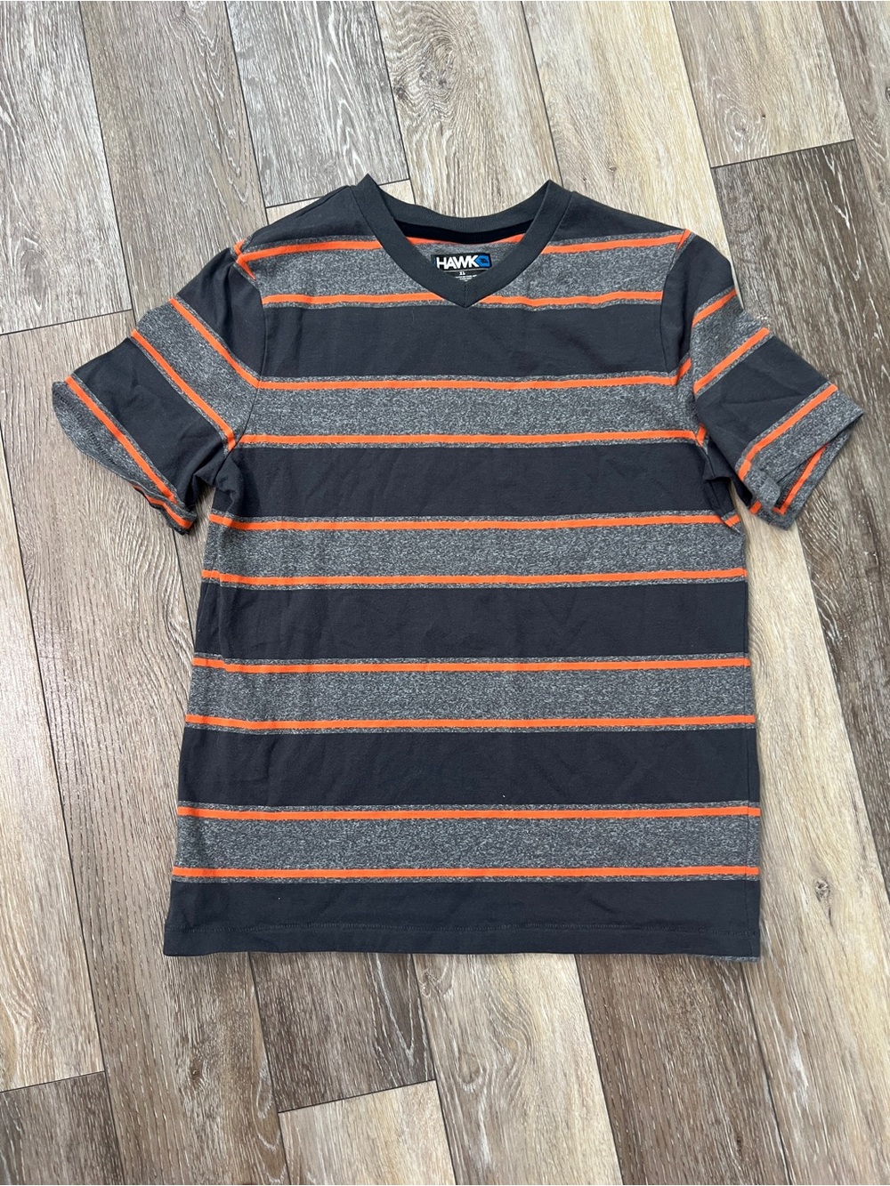 Tony Hawk striped v neck tee